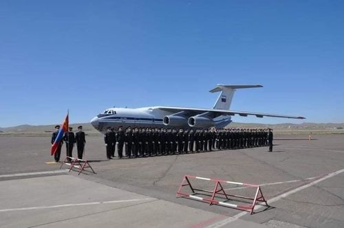Ялалтын парадад оролцох Монголын цэргүүд Москвад очжээ