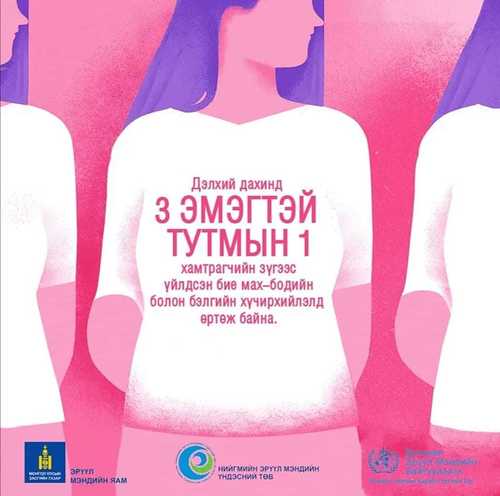 Охид эмэгтэйчүүдийн хүчирхийллийн эсрэг 16 хоногийн аяныг өрнүүлж байна