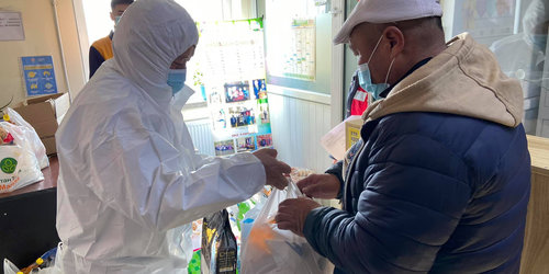 Сонгинохайрхан дүүргийн 50 өрхөд тусламж үзүүлжээ