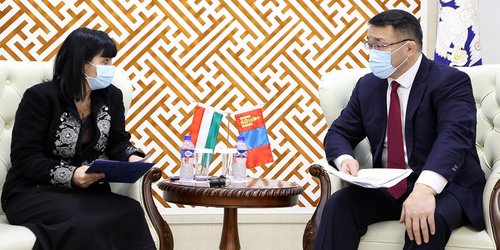 Элчин сайд Борбала Аннаг хүлээн авч уулзлаа