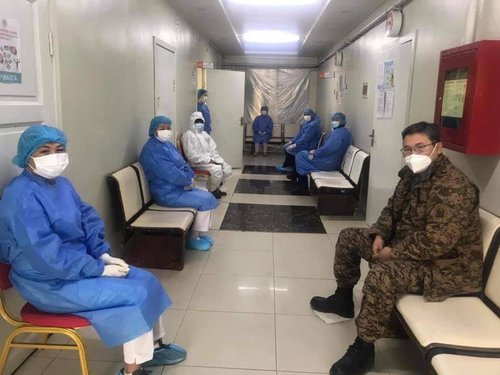 Астразенека вакцинаар дархлаажуулах ажил Батлан хамгаалах салбараас эхэллээ