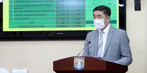 60-аас дээш насны зорилтот бүлгийн иргэдийг автобусаар зөөж, дархлаажуулж байна