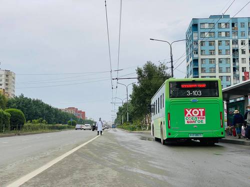 Хоёр чиглэлд богино эргэлтийн автобус үйлчилнэ