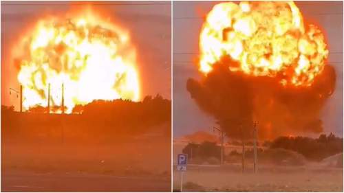 ВИДЕО: Зэвсгийн агуулах дэлбэрсэний улмаас 90 хүн гэмтжээ