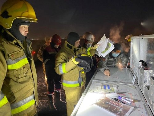 Таван толгой түлш компанийн хашаанд гарсан галыг бүрэн унтраалаа