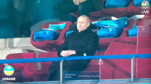 Daily Mail: Путин Украины тамирчдыг гарч ирэхэд унтаж буй мэт дүр эсгэсэн