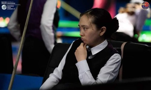 Б.Нарантуяа снукер бильярдын ААШТ-ий хүрэл медалийн болзол хангалаа