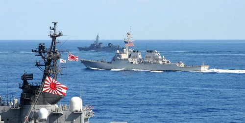 Япон, НАТО хамтран тэнгисийн цэргийн сургуулилалт хийжээ
