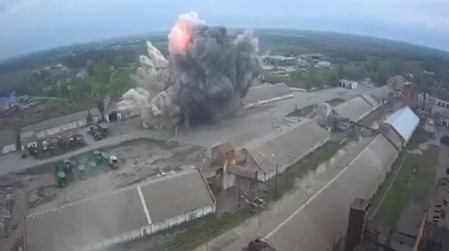Украины Днепропетровщинад оросууд 40 тонн үр тариа устгажээ