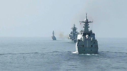Орос, Хятад хамтарсан цэргийн сургуулилалтыг Дорнод Хятадын тэнгист эхлүүллээ