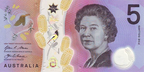 Австрали улс II Элизабетийн хөргийг цаашид мөнгөн дэвсгэрт дээр байршуулахгүй