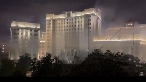 Оросын Батлан хамгаалах яамны байранд гал гарчээ