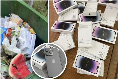 Хятад эгч дүүс гээгдсэн 30 ширхэг iPhone утас олж,  хүргэлтийн ажилтанд эргүүлэн өгчээ