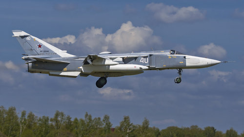 ОХУ-д Су-24 бөмбөгдөгч онгоц сүйрчээ
