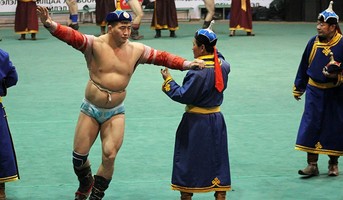 Монгол борцы Содномдорж
